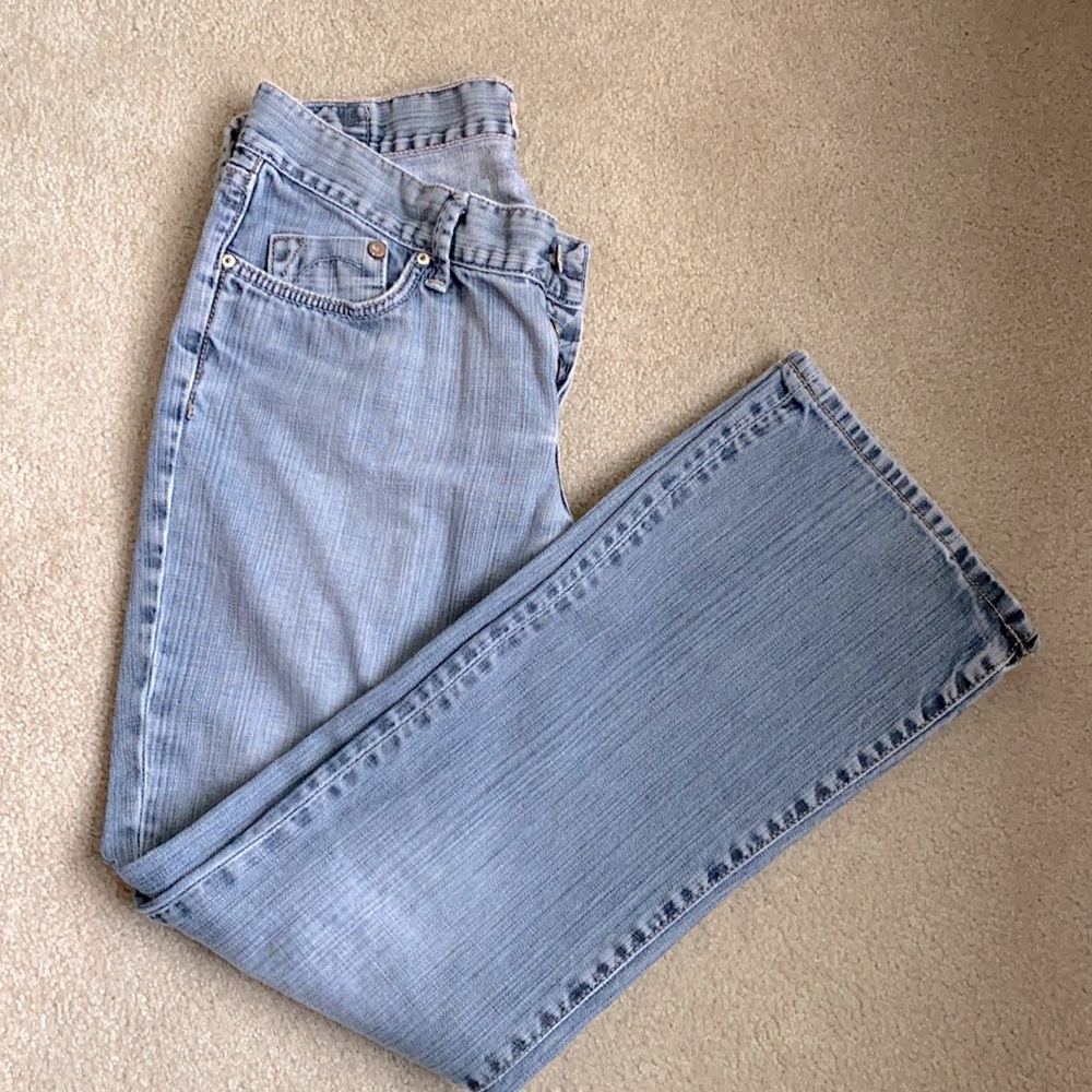 H&M jeans button front boot cut